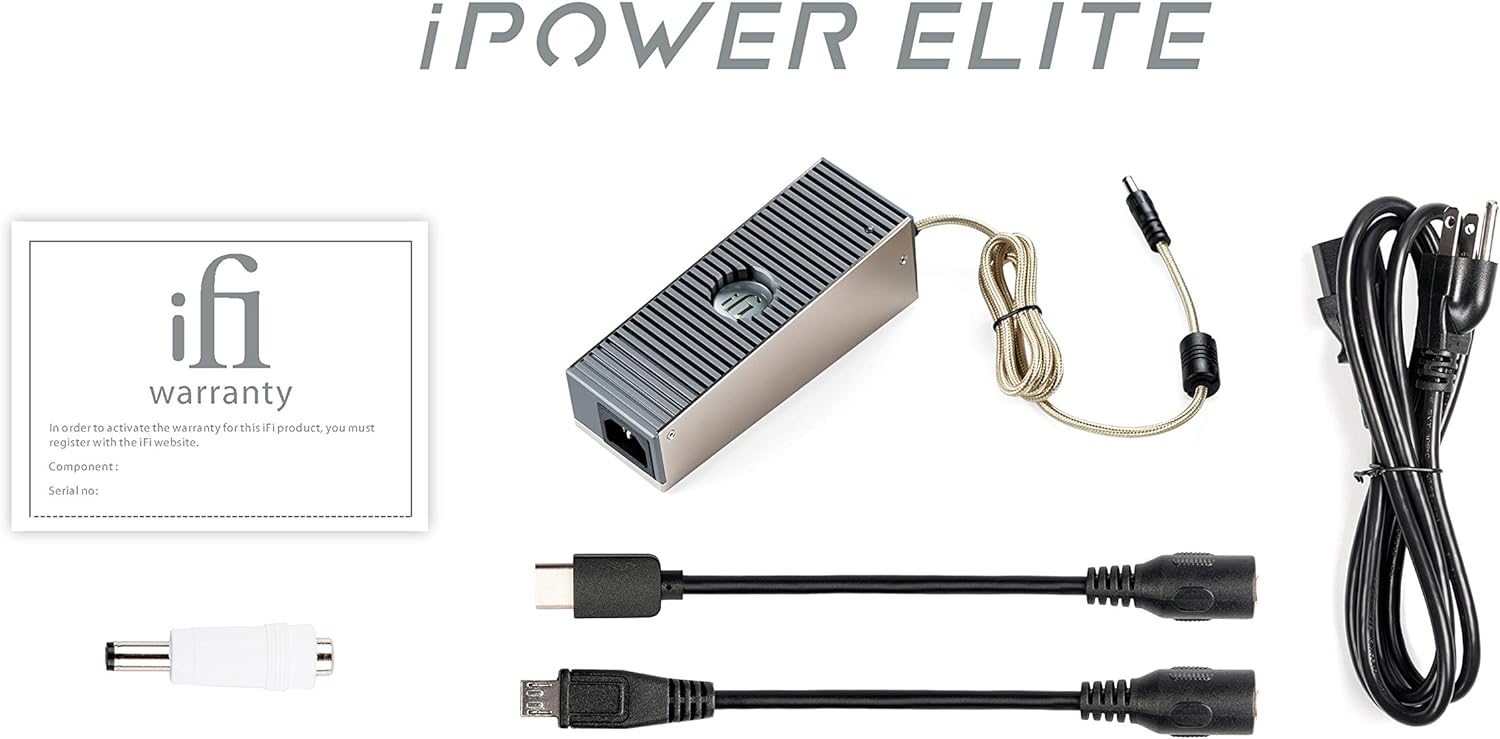 iFi iPower Elite Low Noise Power Supply Adapter (15V)