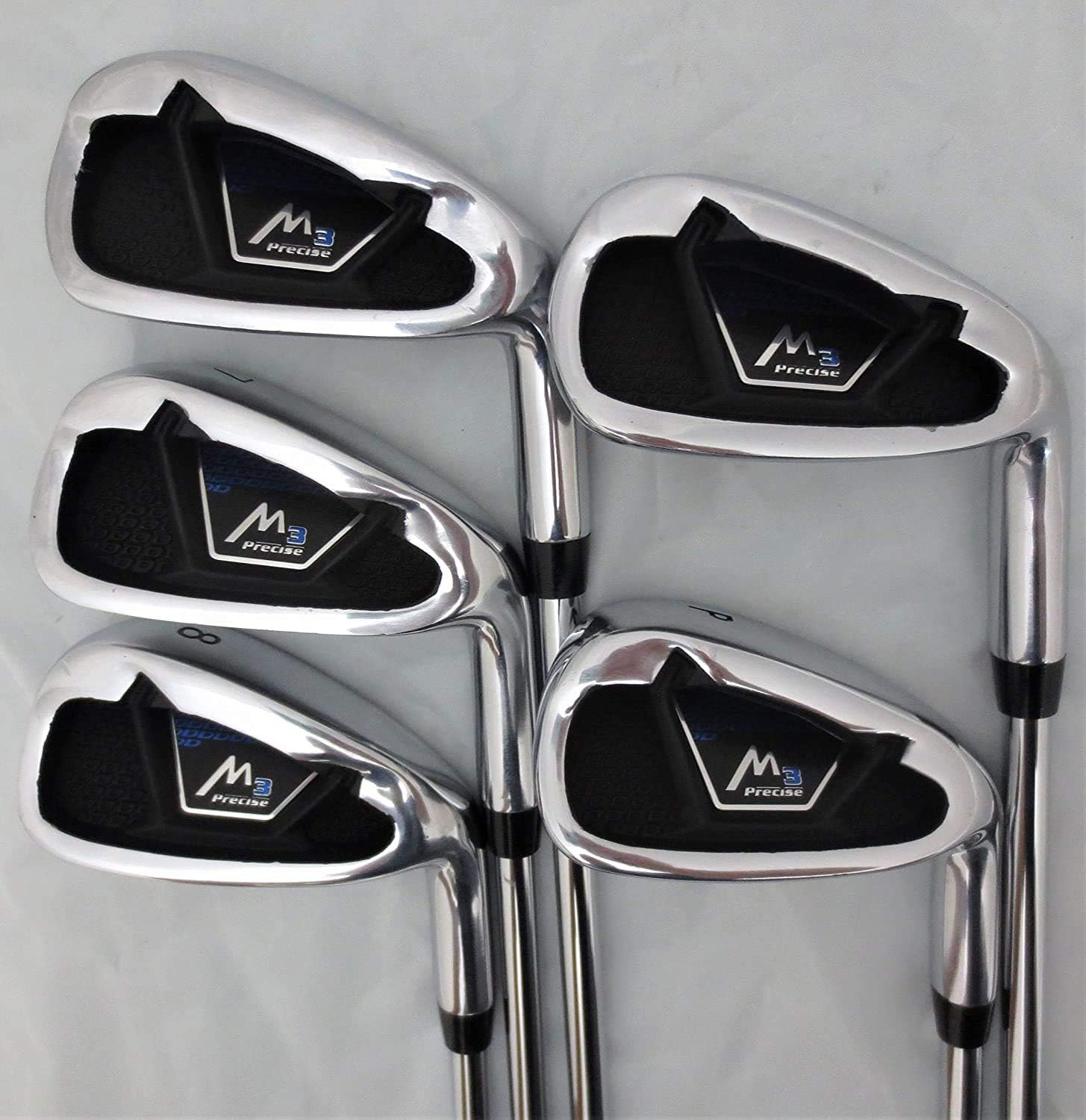 Tall Mens Complete Golf Set Clubs Fits Men 6'0"- 6'6" Tall Driver, Fairway Wood, Hybrid, Irons, Putter, Stand Bag