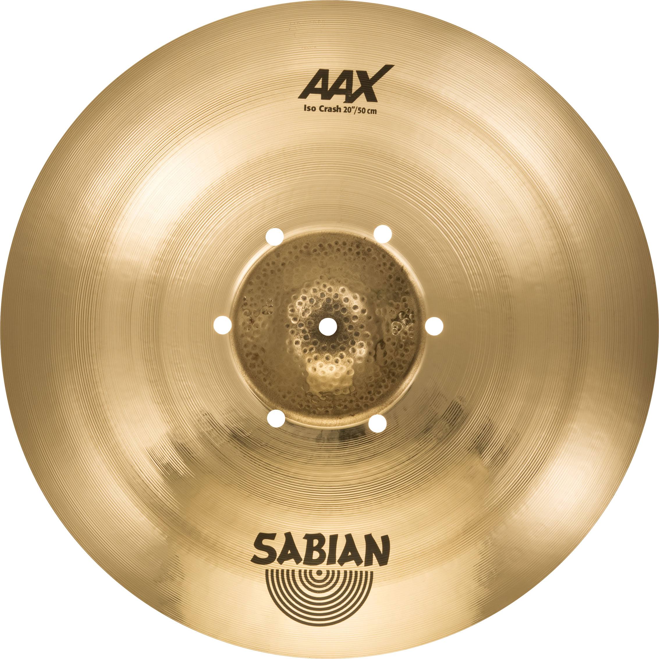Sabian 220XISOCB 20-inch AAX ISO Crash Cymbal