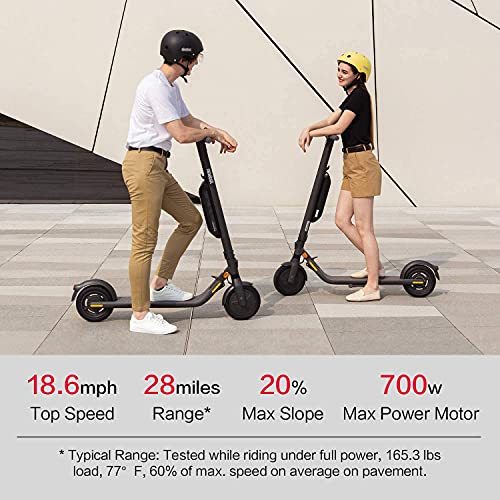 Segway Ninebot Foldable Electric Scooter, w/t Powerful Motor, Long Range, Cruise Control, ‎E Scooter for Adults, UL-2272 2271 Certified