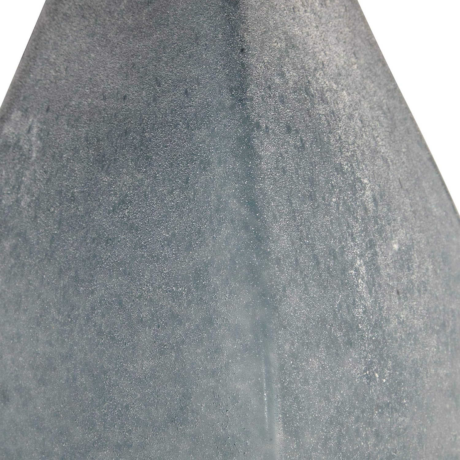 Uttermost Atlantica Acid Etched Ocean Blue Glass Table Lamp