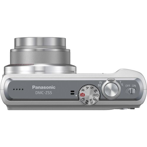 Panasonic Lumix DMC-ZS5 12.1 MP Digital Camera with 12x Optical Image Stabilized Zoom with 2.7-Inch LCD (Black)