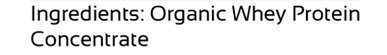 Raw Organic Whey 5LB - USDA Certified Organic Whey Protein Powder, Happy Healthy Cows, COLD PROCESSED Undenatured 100% Grass Fed + NON-GMO + rBGH Free + Gluten Free, Unflavored, Unsweetened(5 LB BULK)