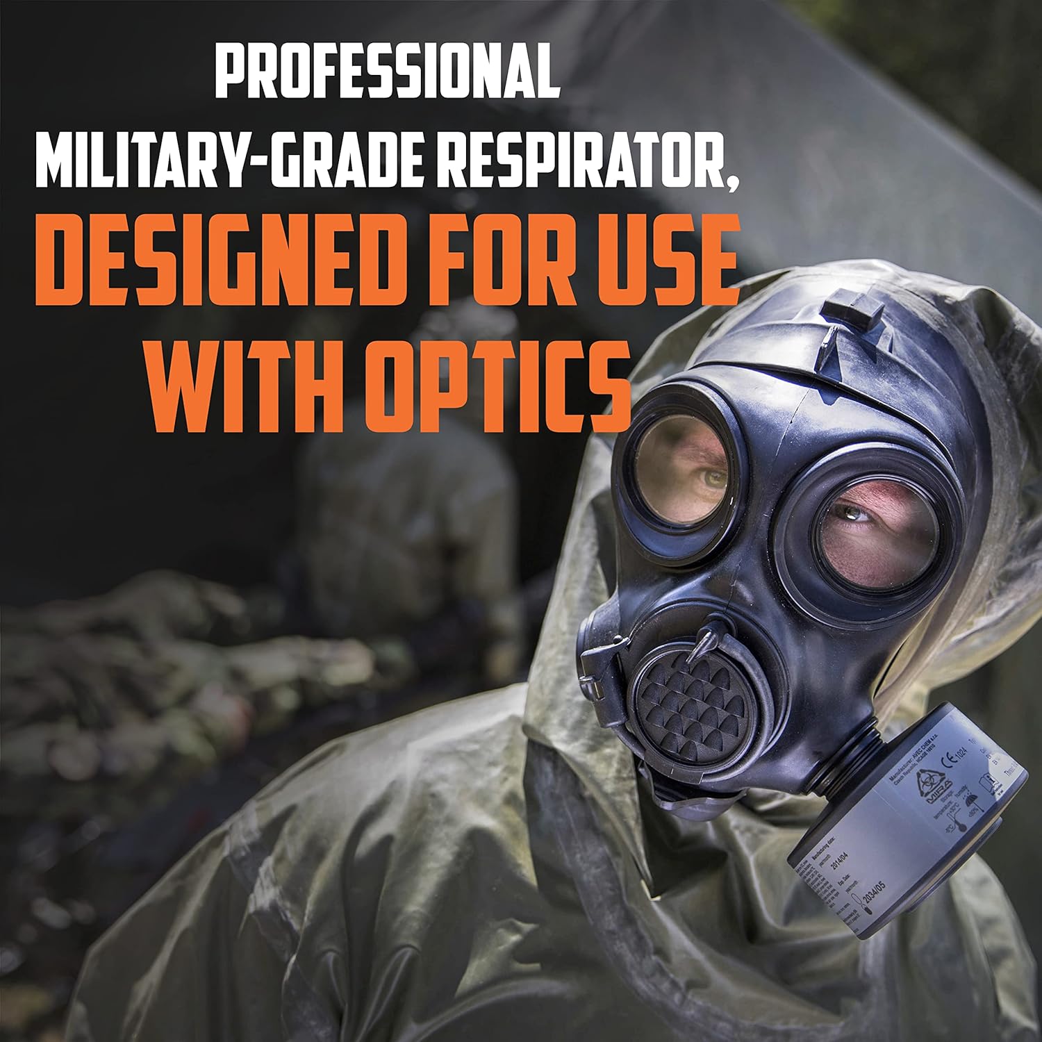 MIRA Safety CM-7M and NBC-77 SOF - Single 40mm CBRN Gas Mask Filter