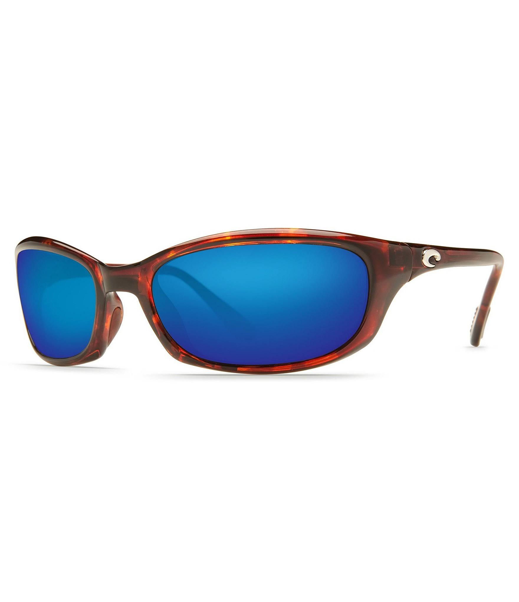 Costa Del Mar Harpoon Tortoise / Blue 580G Sunglasses