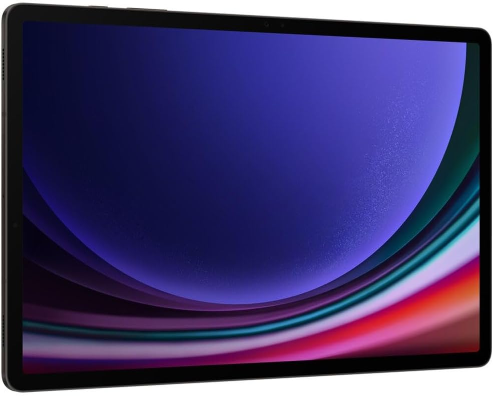 SAMSUNG Galaxy Tab S9+ 5G (256GB, WiFi + Cellular) Fully Unlocked Android Tablet, 12.4” AMOLED, Wi-Fi 6E, Ultra Wide Camera, S Pen NOT Included, SM-X818U (w/ 256GB SD, Graphite) (Renewed)