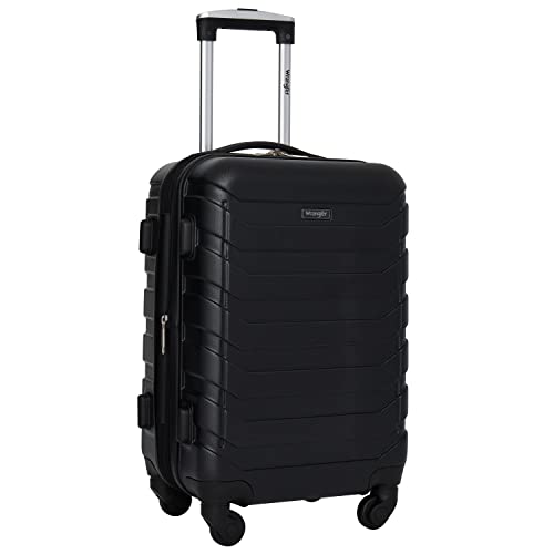 Wrangler 5 Piece Elysian Luggage and Accessories Set, Red