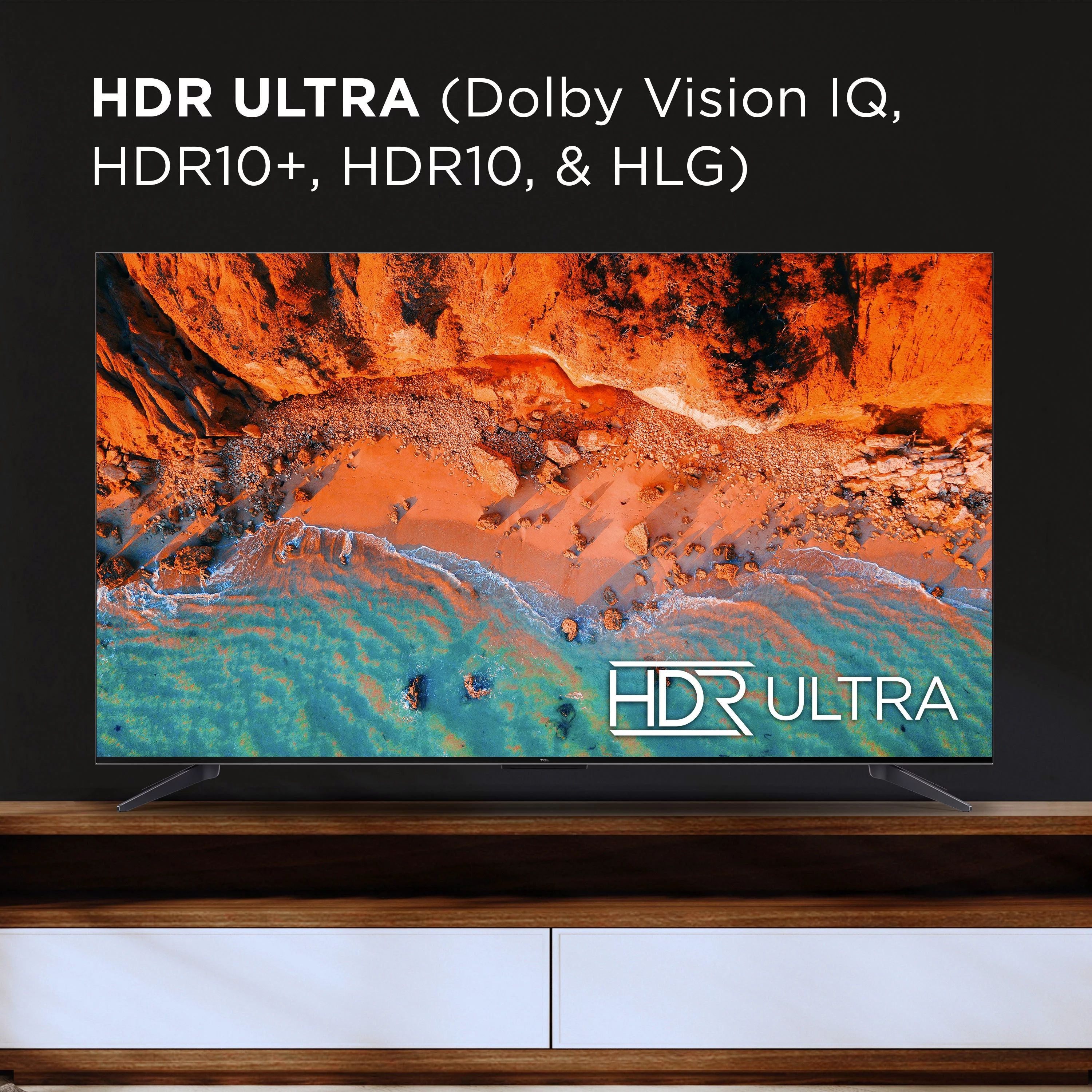 TCL 65” Class Q Class 4K QLED HDR Smart TV with Google TV, 65Q750G