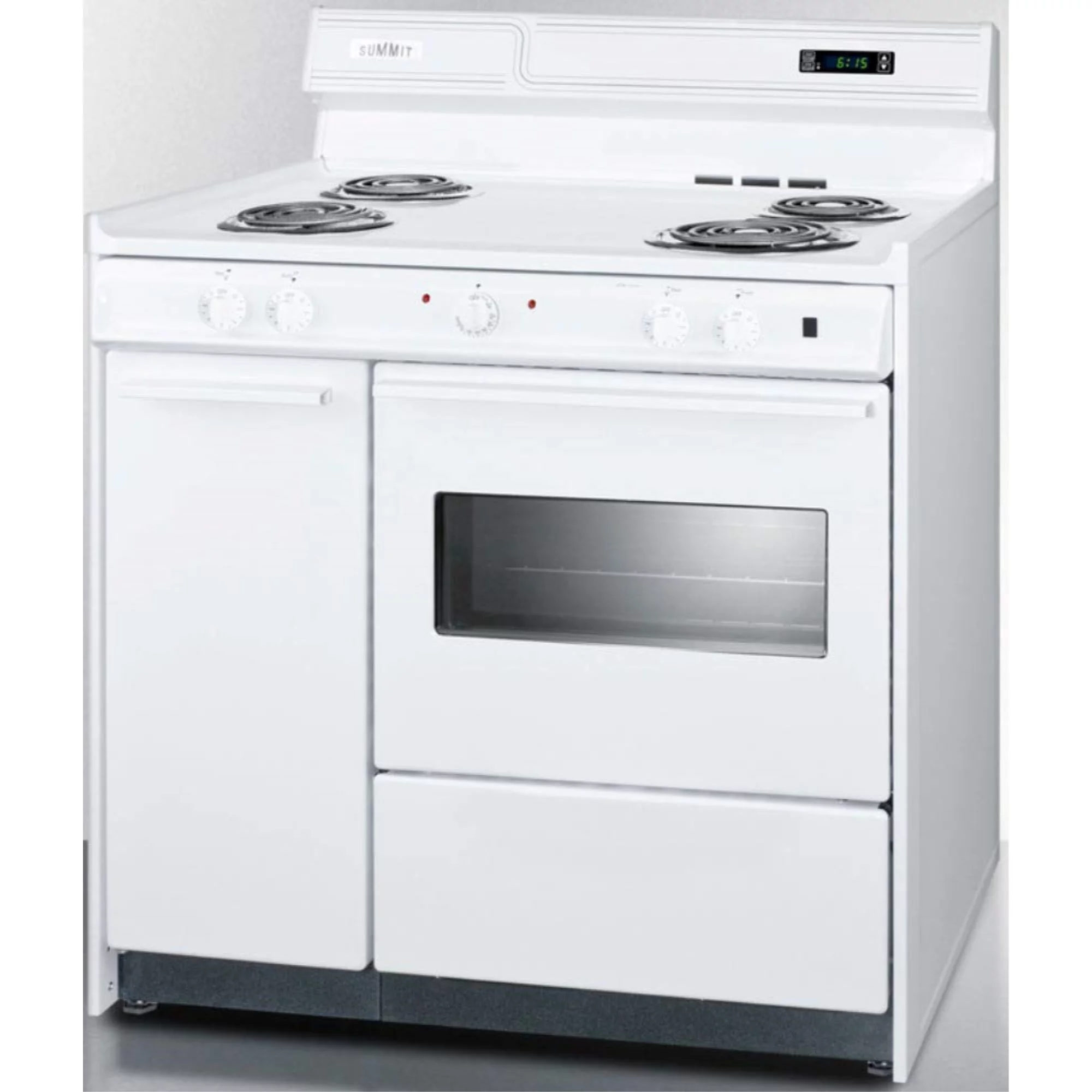36" Wide Electric Coil Top Range