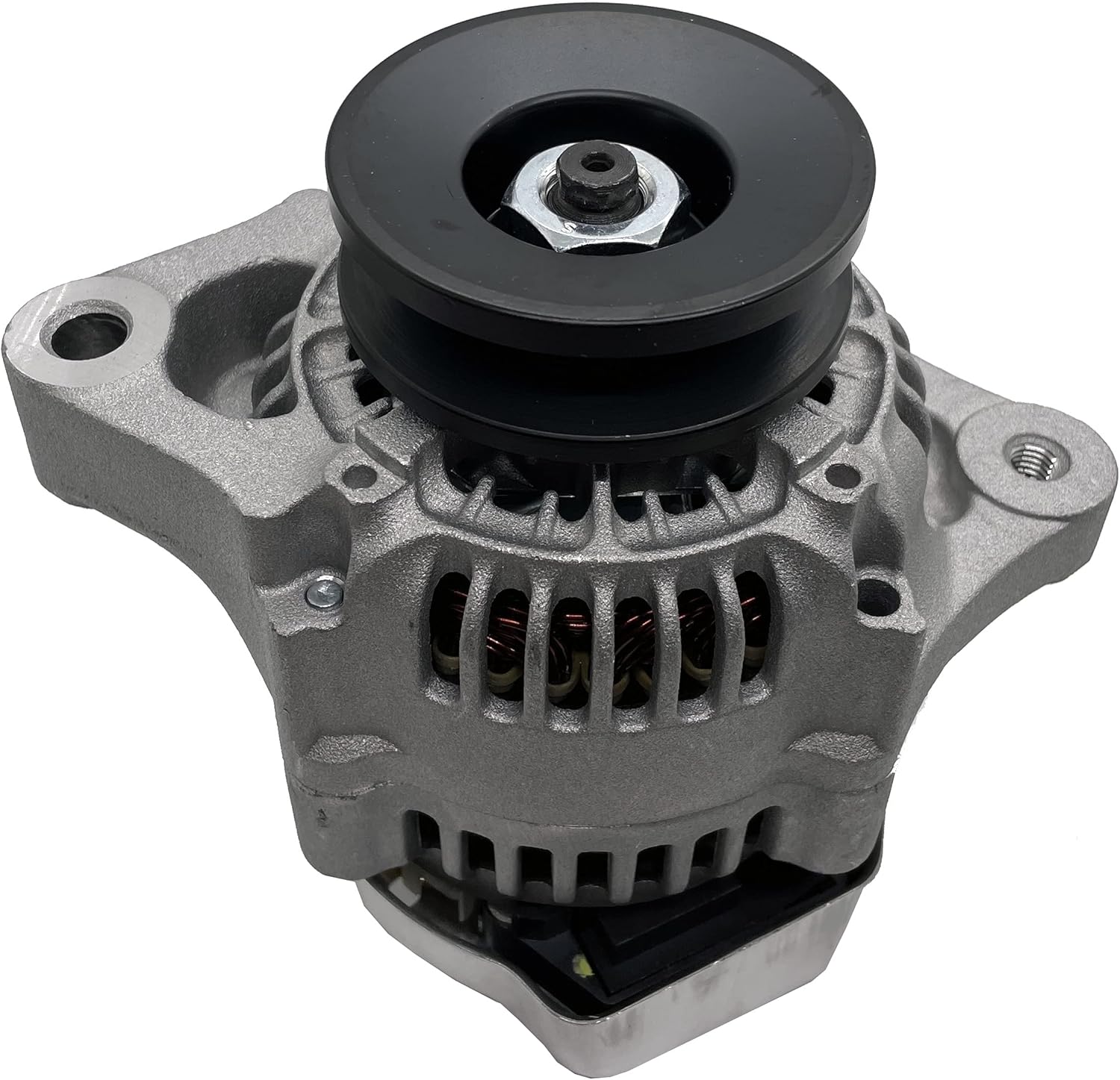 MCR New Mini Denso Style 1 Wire (Self-Exciting) Street Rod Race Car Alternator