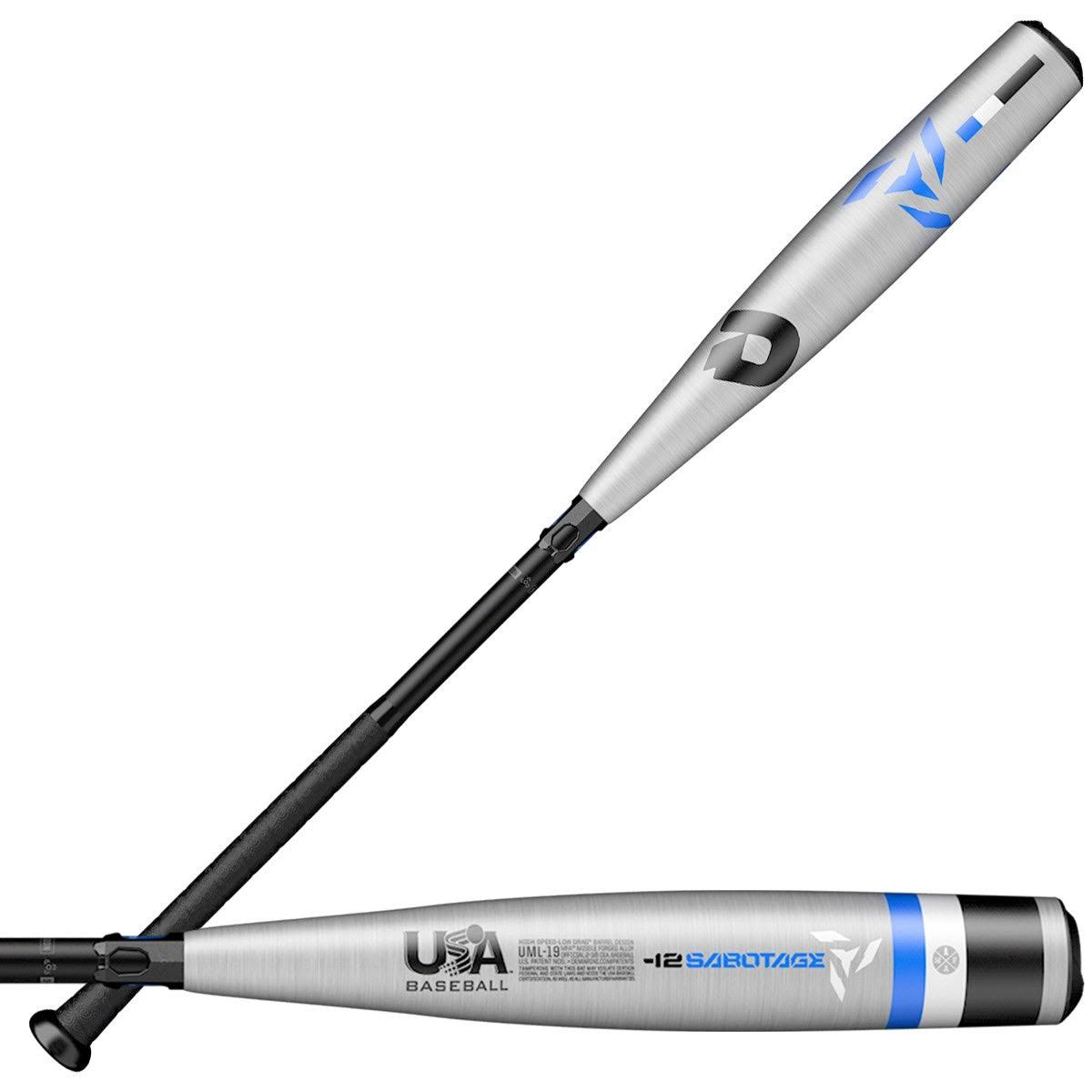 2019 DeMarini -12 Sabotage USA Baseball Bat, WTDXUML19