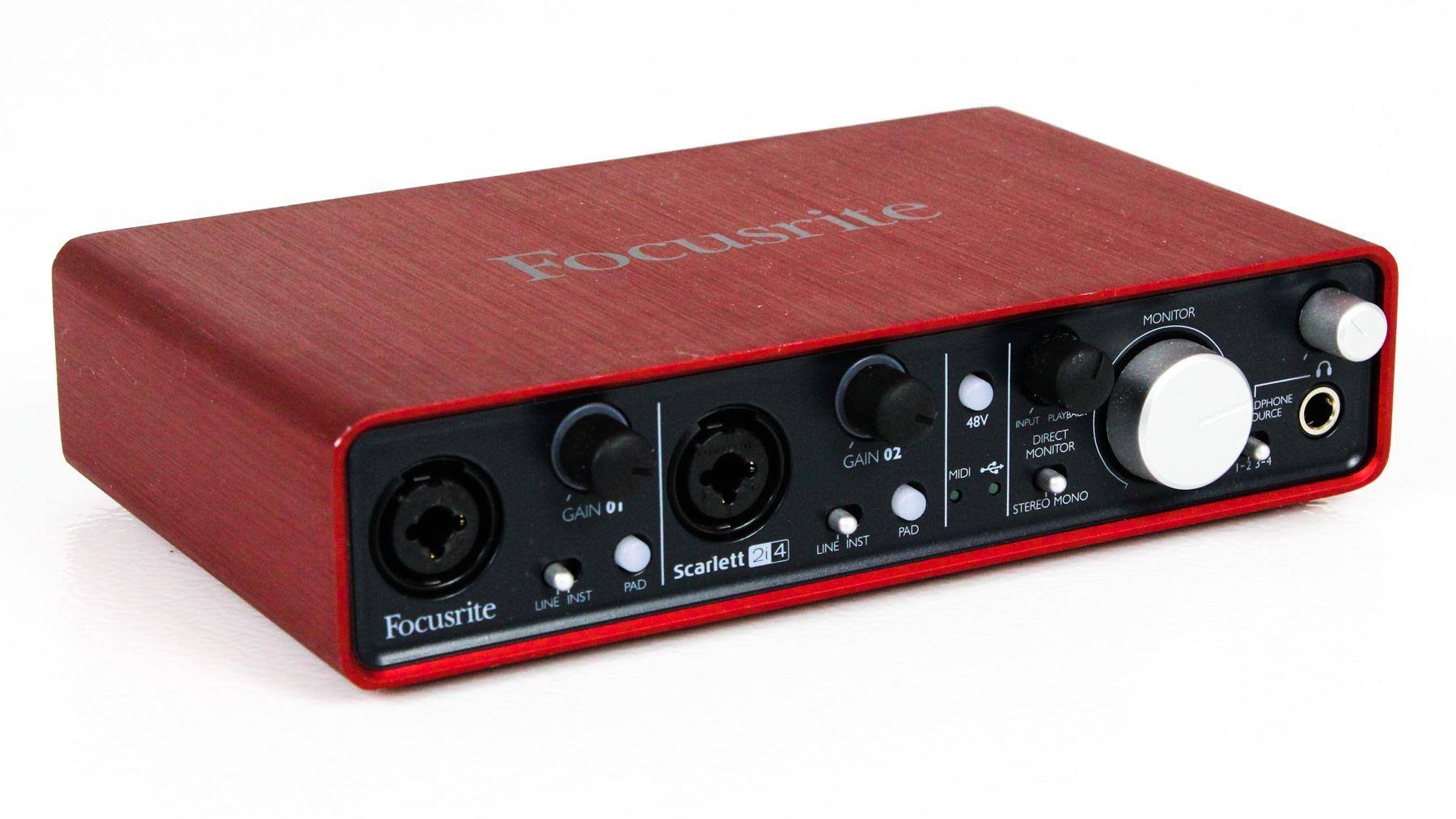 Focusrite Scarlett 2i4 - USB Audio Interface