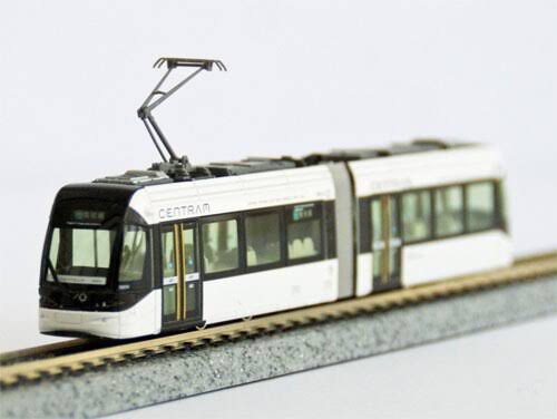 Kato 14-802-1 Toyama CENTRAM Tram 9001 LRT Light Rail Transit White N Scale