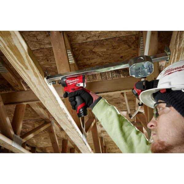 Milwaukee M12 FUEL 12-Volt Brushless Cordless Hammer Drill and Impact Driver Combo Kit