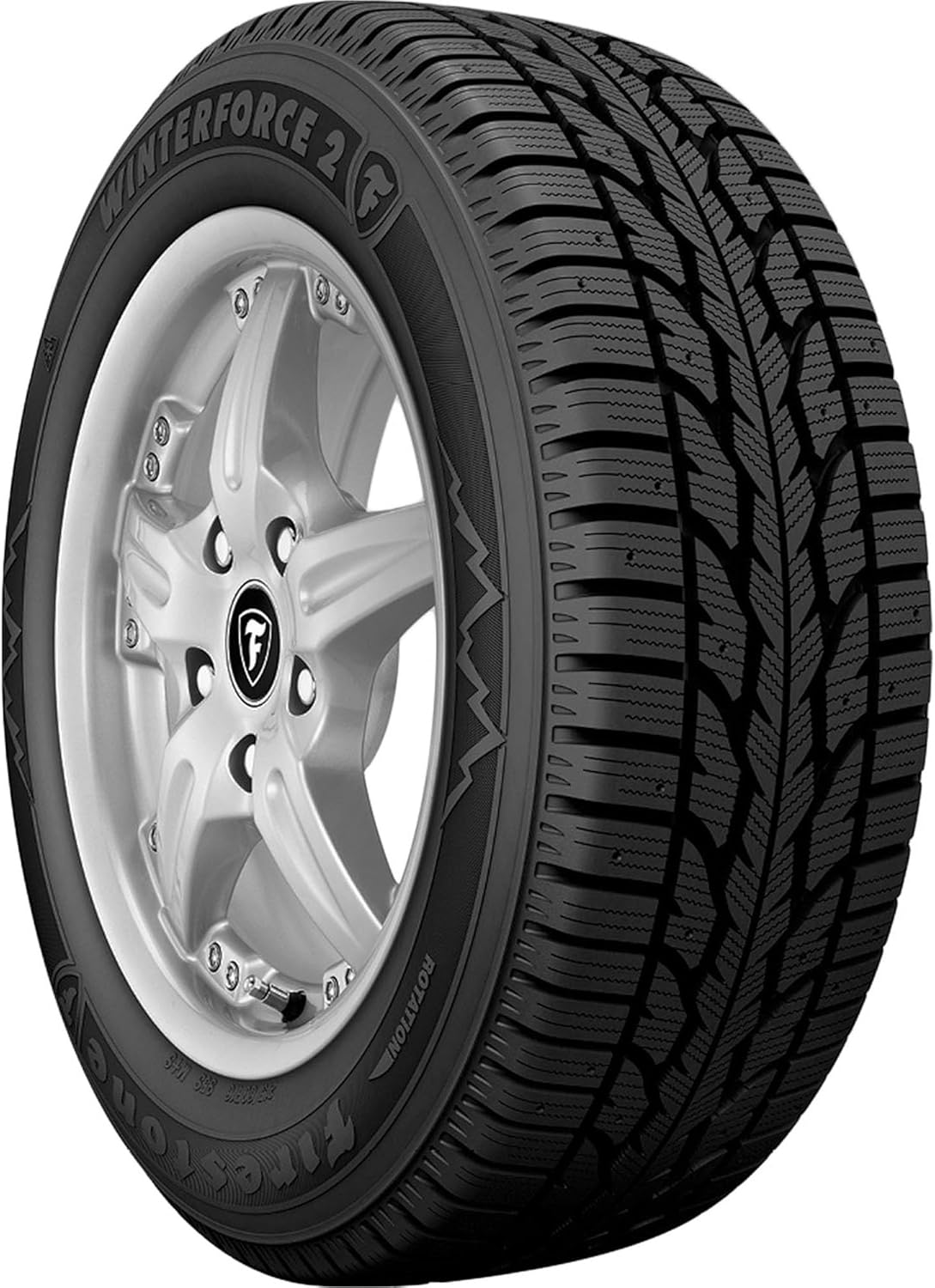 Firestone Winterforce 2 Winter/Snow Passenger Tire 225/60R16 98 S
