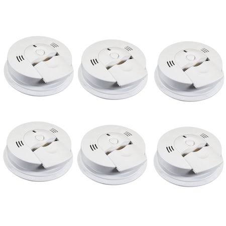 Kidde Battery-Operated Not Hardwired Combination Smoke/Carbon Monoxide Alarm with Voice Warning Kn-cosm-ba - 6 Pack