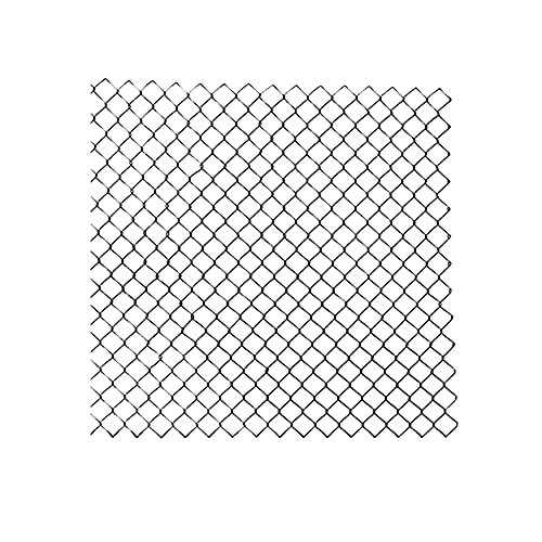 ALEKO Galvanized Steel Chain Link Fence | Complete Kit | 4 x 50 Ft | 11.5-AW Gauge | Silver | KITCLF115G4X50