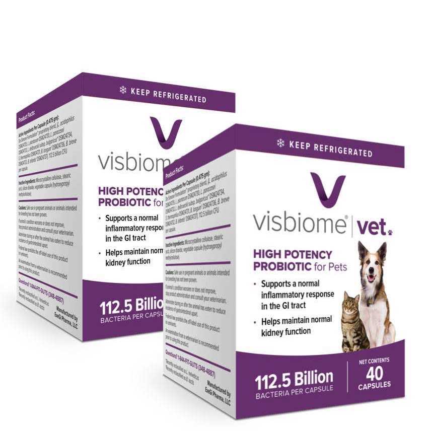 Visbiome Vet High Potency Probiotic for Pets - Pet Supplies online store