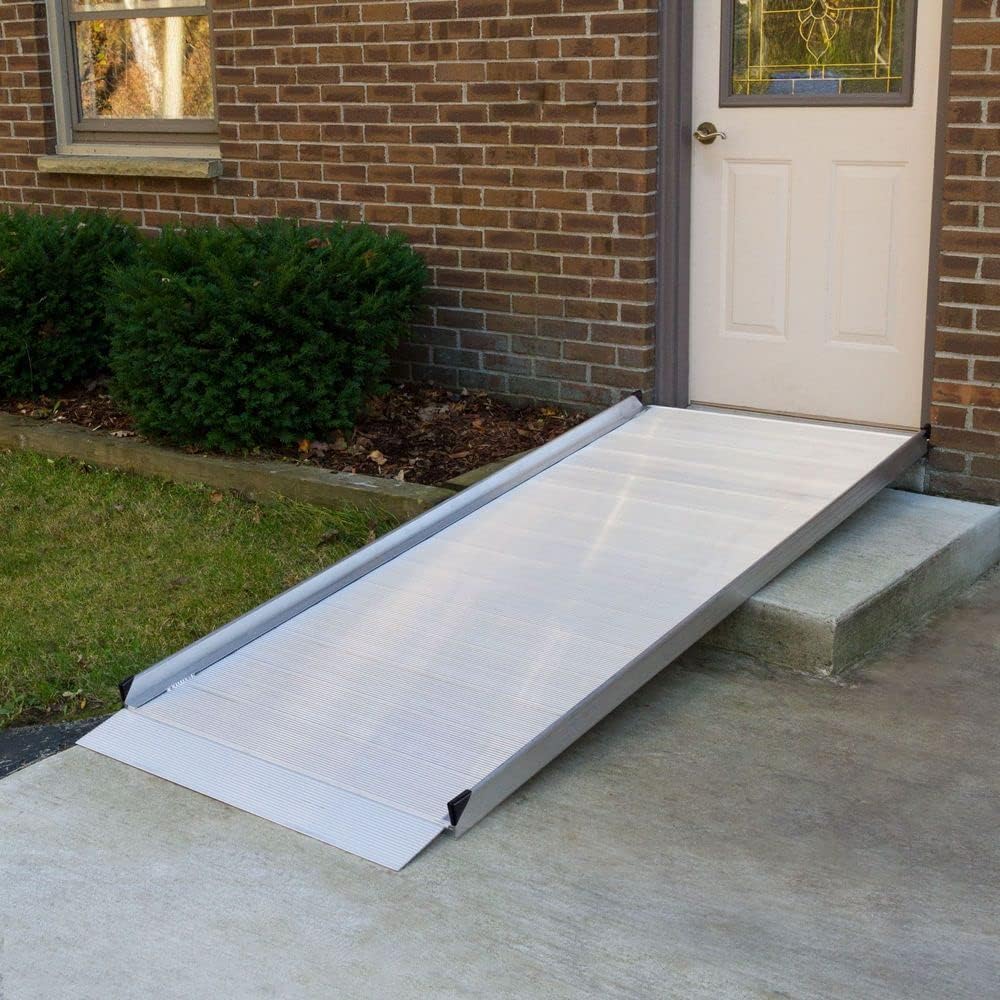 Silver Spring Aluminum Wheelchair Access Ramp - 4' L