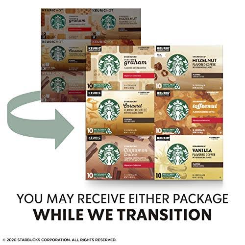 Starbucks Flavored Coffee K-Cup Variety Pack for Keurig Brewers, 6 60 Count