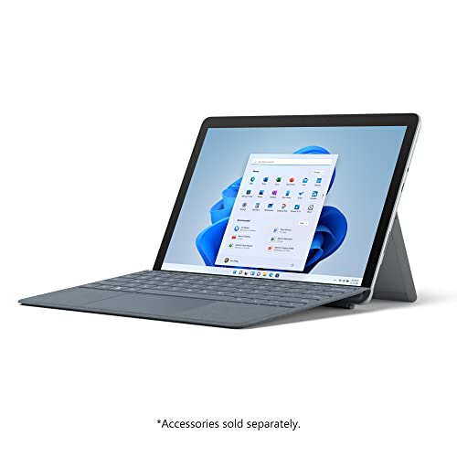 Microsoft Surface Go 2-10.5 Touch-Screen - Intel Pentium - 8GB Memory - 128GB SSD - WiFi - Platinum (Latest Model) (Renewed)
