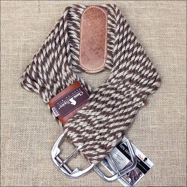 Classic Equine Alpaca Mohair Roper Cinch