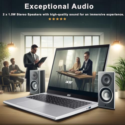 acer Aspire Premium Laptop | AMD Ryzen 7 Processor | 16GB RAM | 2TB SSD |15.6" FHD (1920x1080) Display | Long Battery Life | Sleek Design | Ethernet Port | Windows 11 Pro | 512GB External Storage