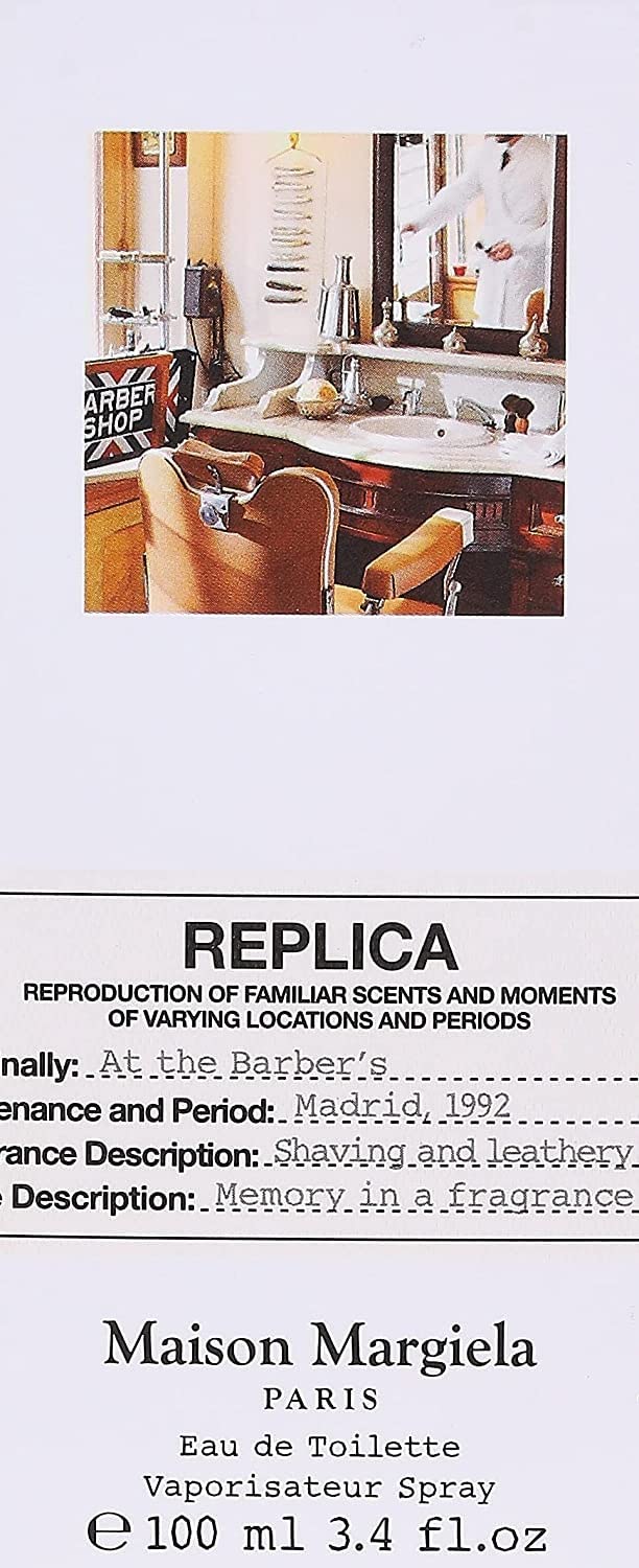 Maison Margiela Replica "At The Barber's" EDT 3.4 Ounce