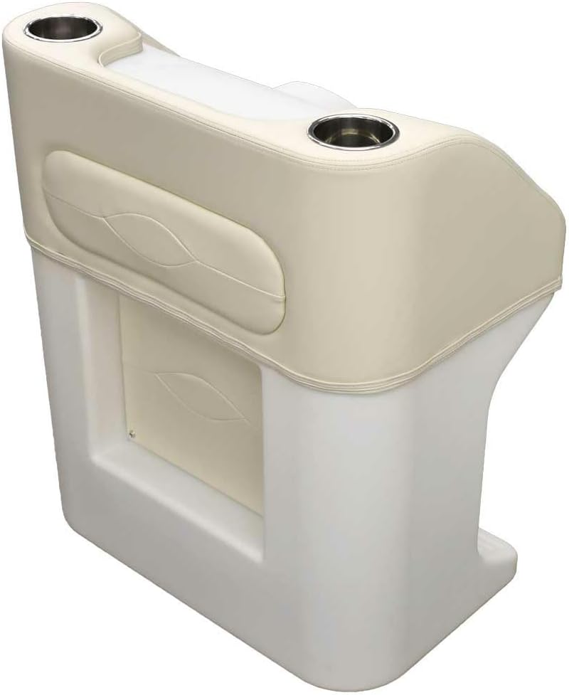 Wise Pontoon Boat Steering Console BM1158-204 | White Beige