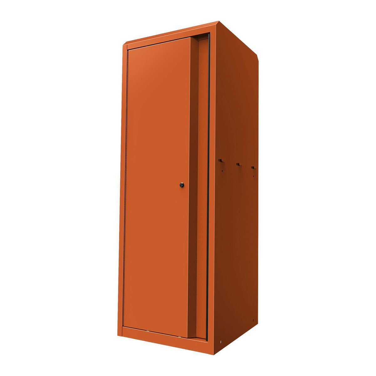 U.S. GENERAL 22 in. End Locker, Series 3, Blue