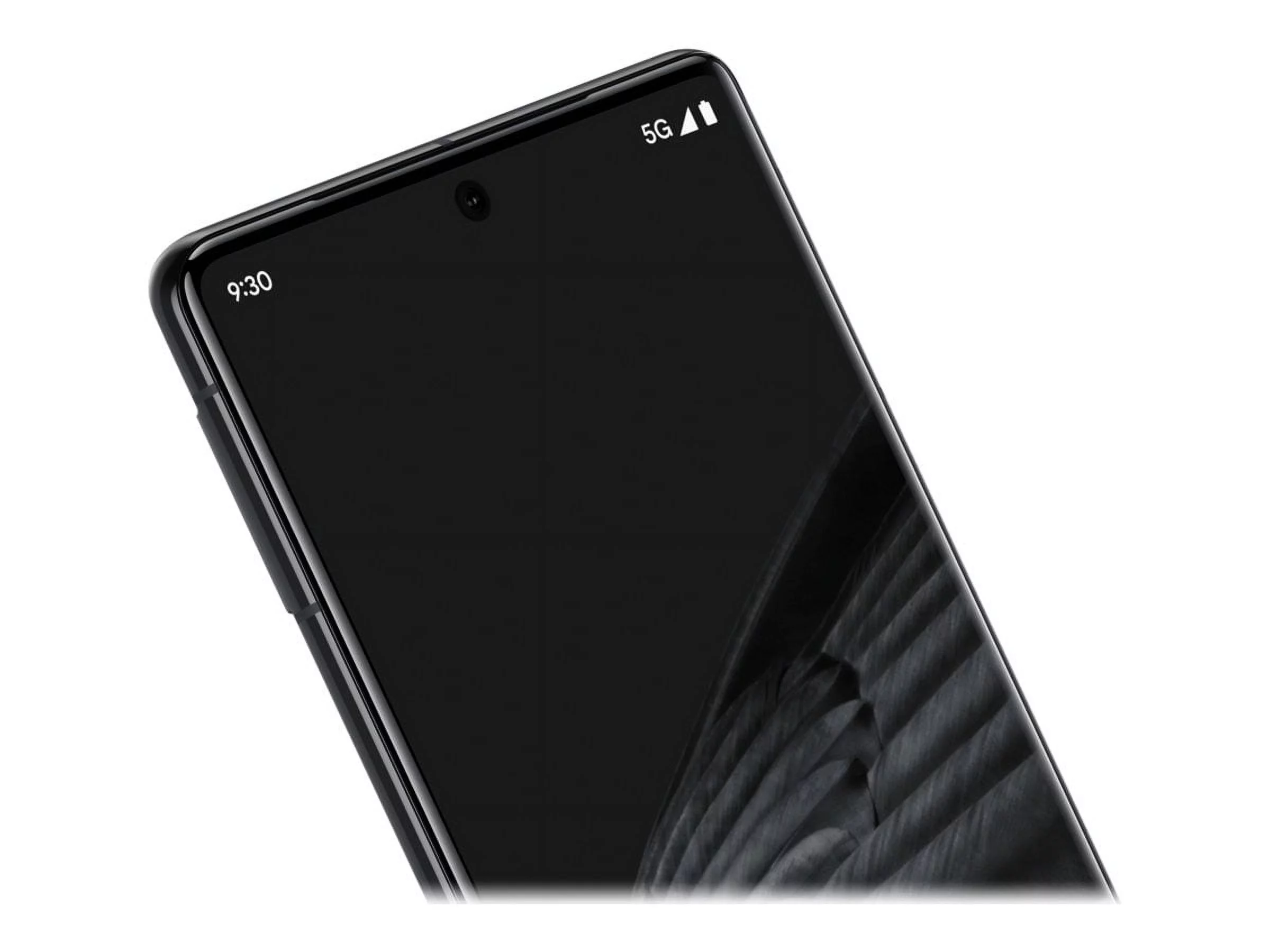 Google Pixel 7 Pro - 5G smartphone - dual-SIM - RAM 12 GB / Internal Memory 128 GB - OLED display - 6.7" - 3120 x 1440 pixels (120 Hz) - 3x rear cameras 50 MP, 48 MP, 12 MP - front camera 10.8 Megapixel - obsidian