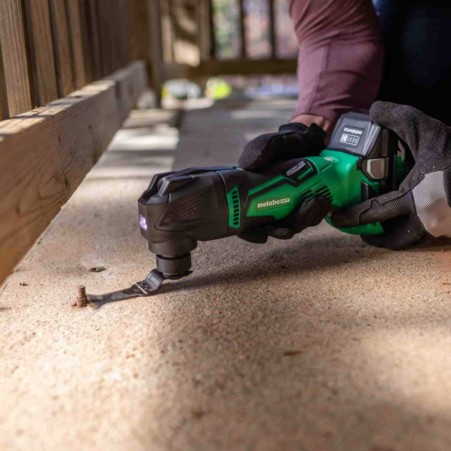 Metabo HPT 18V Brushless Lithium-Ion Cordless Oscillating Multi-Tool
