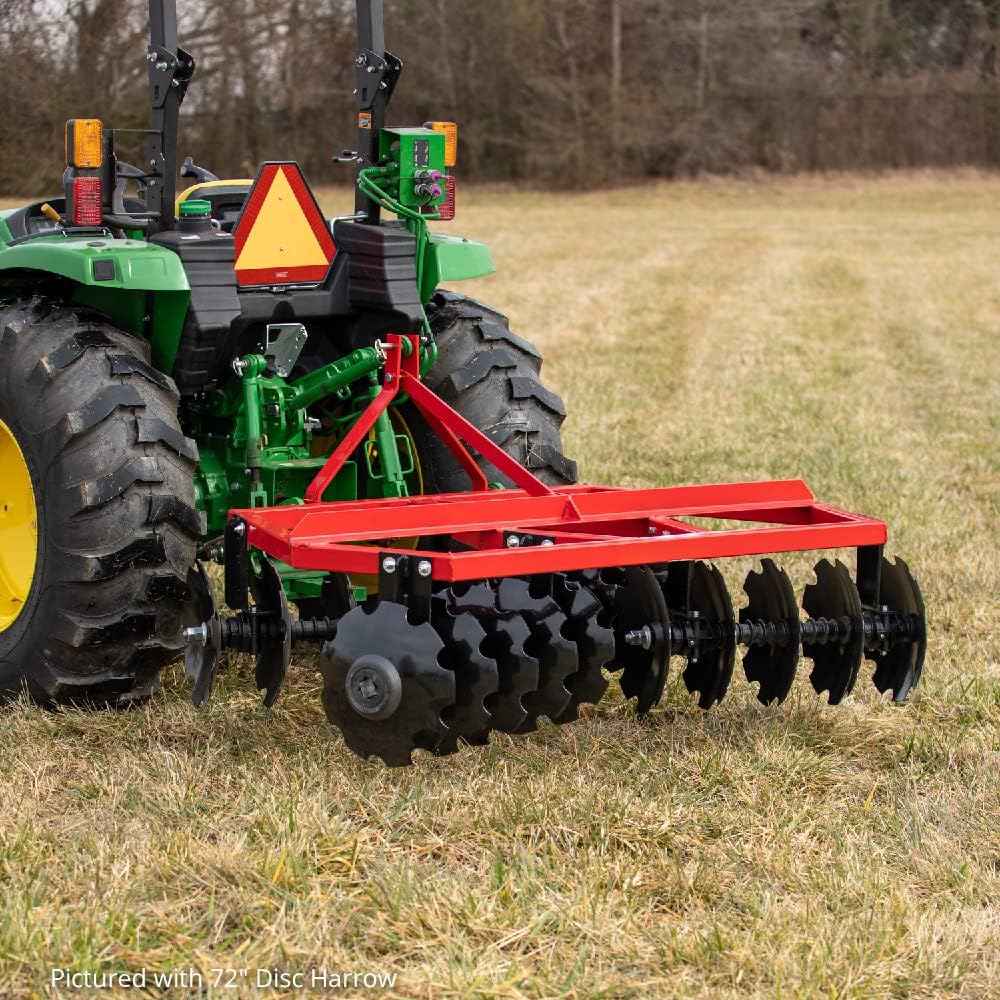 Titan Attachments Notched Disc Harrow 5 ft. 3 Point Category 1