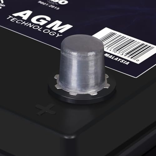 Mighty Max Battery MM-H5 Start and Stop Car BCI Group Size 47 12V 60 AH, 100RC, 680 CCA Rechargeable AGM Car Battery