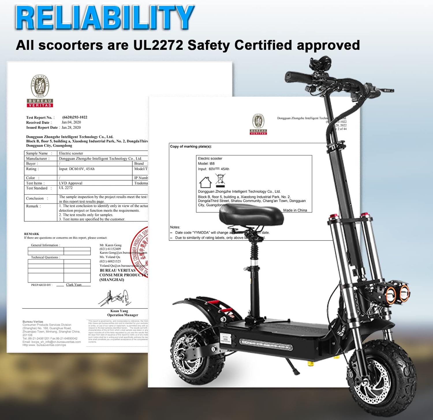 5600W Electric Scooter Adults With Seat - Offroad Electric Scooter Up to 50MPH & 60+Miles Range Fast Electric Scooters,60V 35Ah Electric Scooter for Adults Commuter Foldable Scooter with 11''Fat Tires