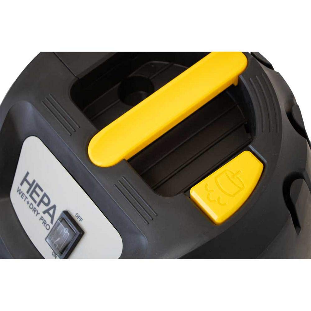 Dustless HEPA Wet+Dry Pro Vacuum, 8 Gallon Shop Vac-Wet+ Dry Vacuum. Commercial, Silica Rule Compliant Contractor, Professional, Home use Vacuum. Lead Safe, Concrete Vacuum