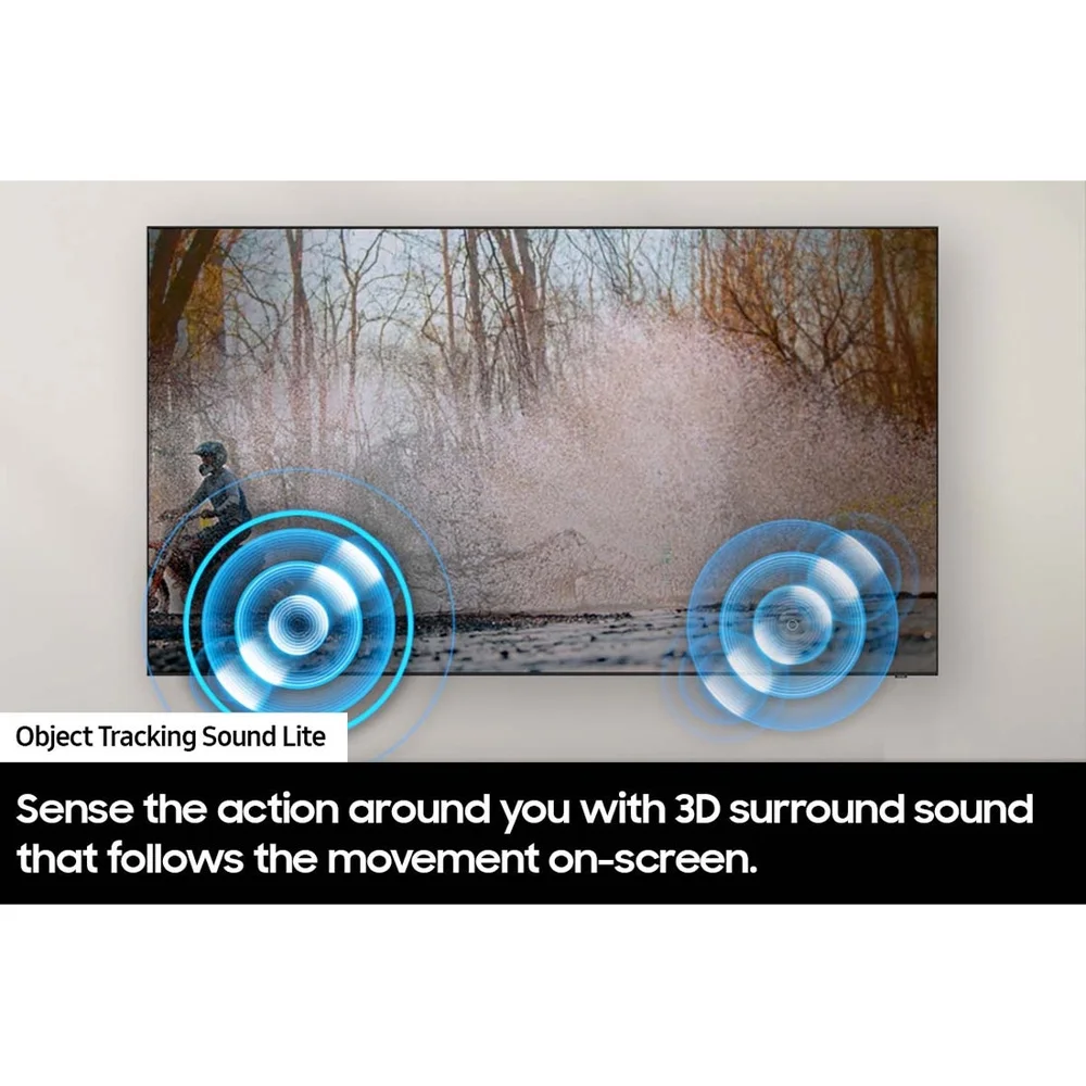 Samsung 58" Crystal 4K UHD Smart 2023 TV CU7000 series with Motion Xcelerator & PurColor + 2 YR Accidental Warranty