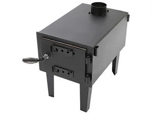 Kojem Wood Burning Stove Tent Camping Stove for Outdoor Cooking Fishing Hiking Travel Portable Heater with Storable Chimney Pipes