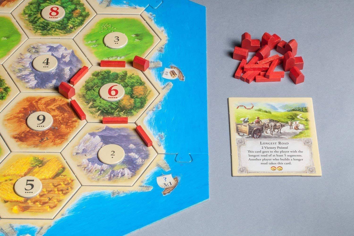 Catan 5th Edition with 5-6 Player Extension Game