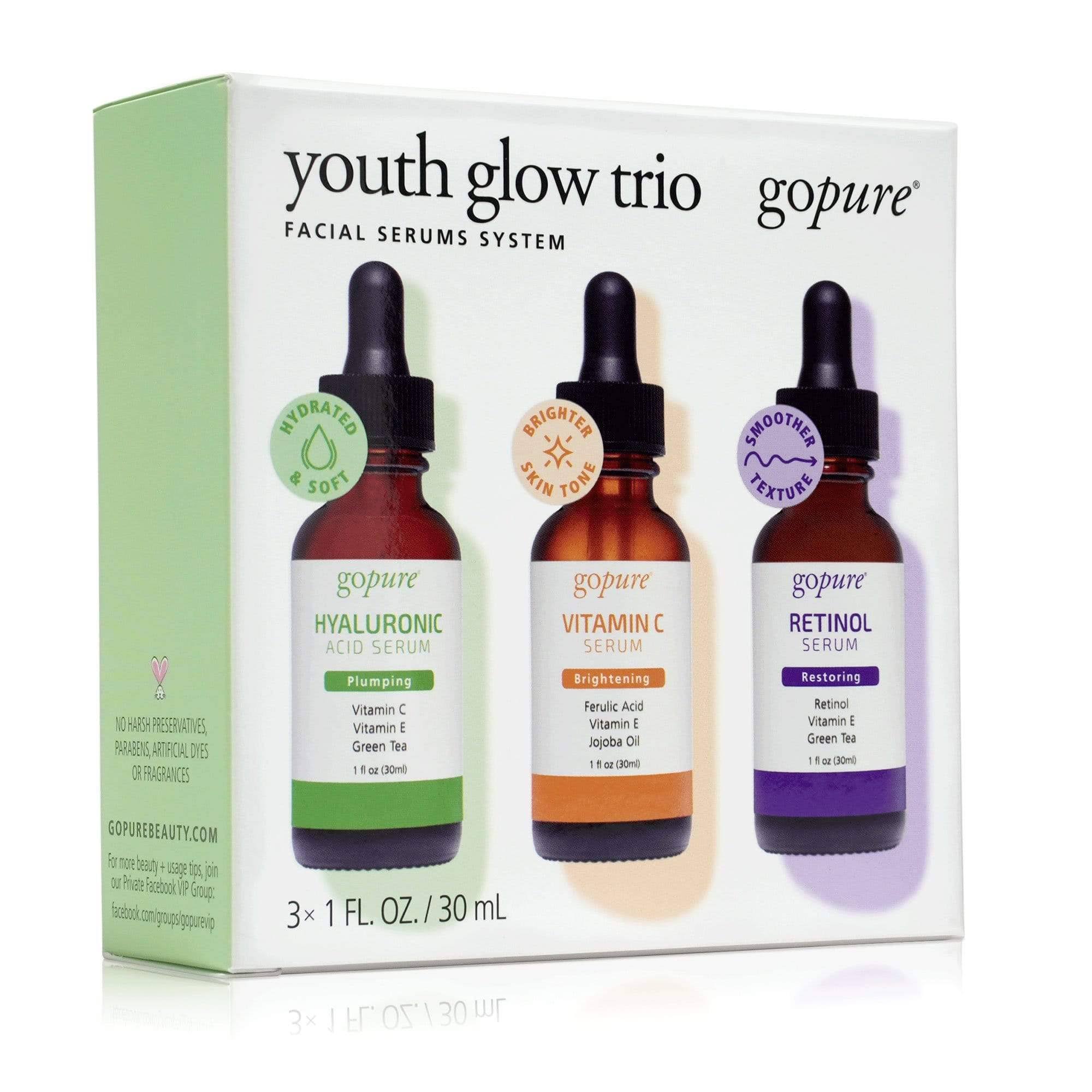 Complete Daily Skin Care System - 8 Products by goPure