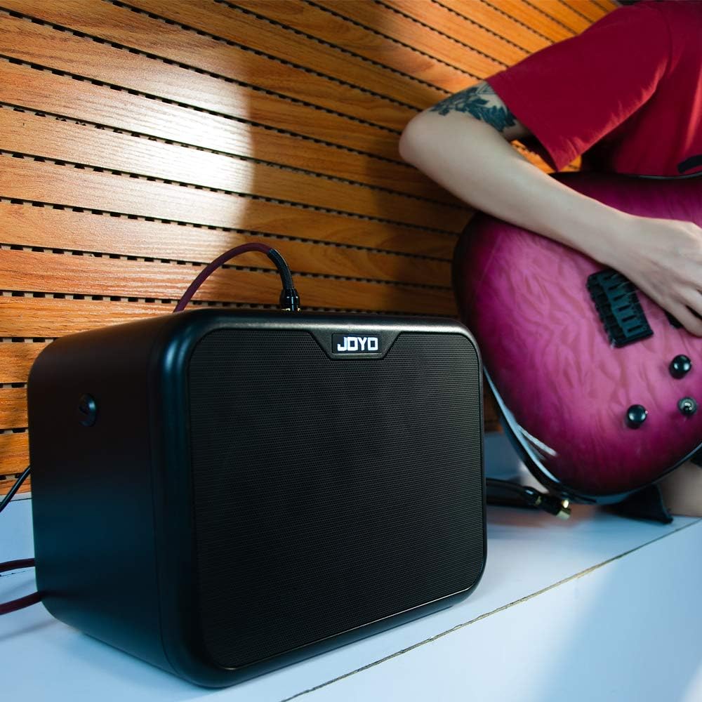 JOYO MA-10E Electric Guitar Amplifier, Mini Electric Amp, Small Portable Amp for Guitar, with Dual Channel & Aux In Jack and Battery Supported Pack of 2