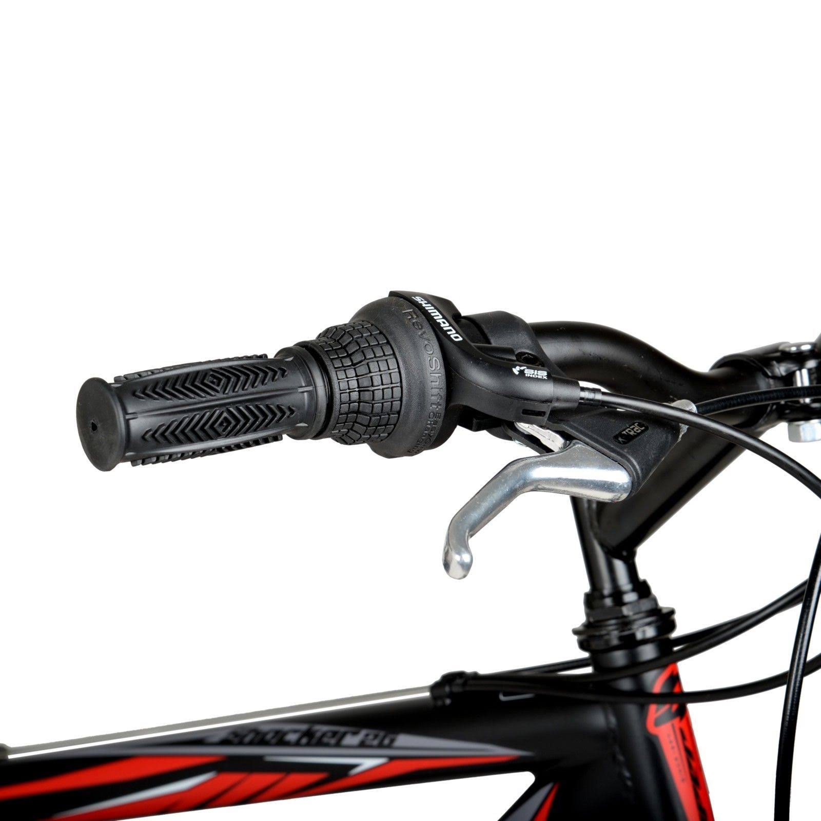 Hyper 26x22 Shocker Men&s Dual Suspension Mountain Bike Black
