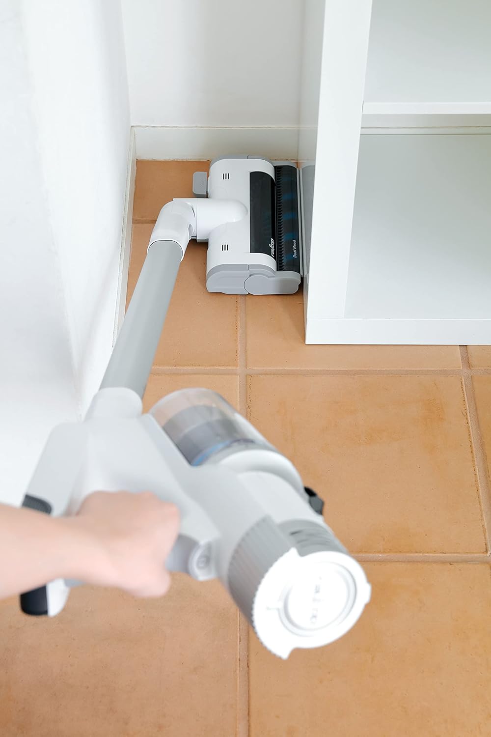 RAYCOP Omni Power UV+ | Cordless Stick Vacuum | Sanitizing UV Light | Kills Viruses and Bacteria | White