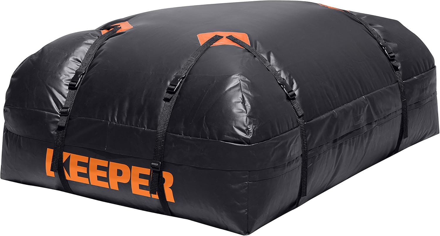 Keeper 07203-1 Waterproof Roof Top Cargo Bag (15 Cubic Feet)