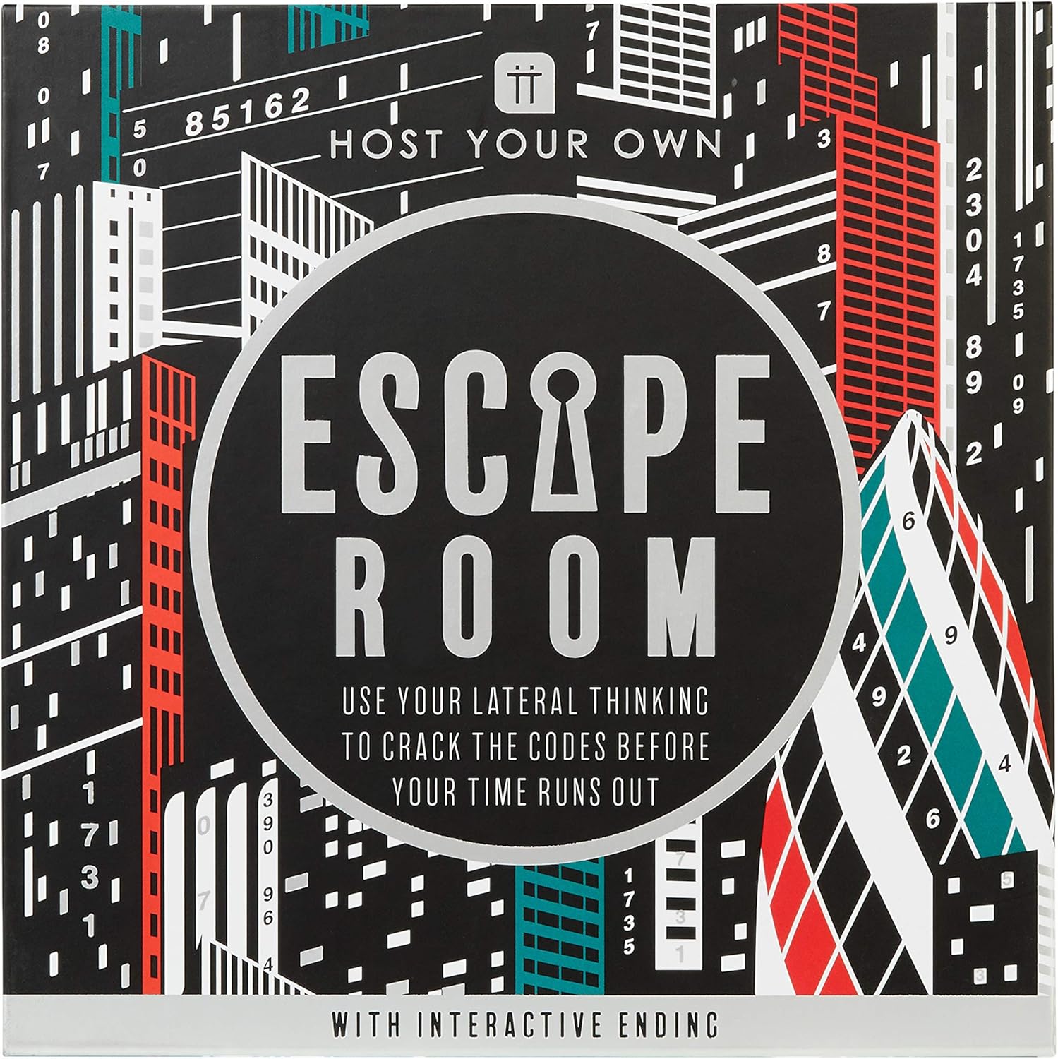 Talking Tables London Themed Escape Room Game at Home | Host Your Own Games Night |Interactive Ending | for Birthday Party, After Dinner Parties,, Entertainment, Adults, Teenagers (Host-Escape-LDN)