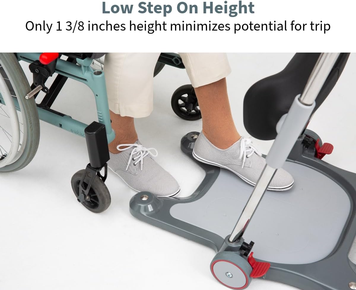 Raiser Pro Sit-to-Stand Patient Lift for Elderly Assist - Portable Chair Lift for Patients, Stand Lift for Elderly, Lift Assist for Elderly - Sturdy and Easy to Use Minimizes Stress