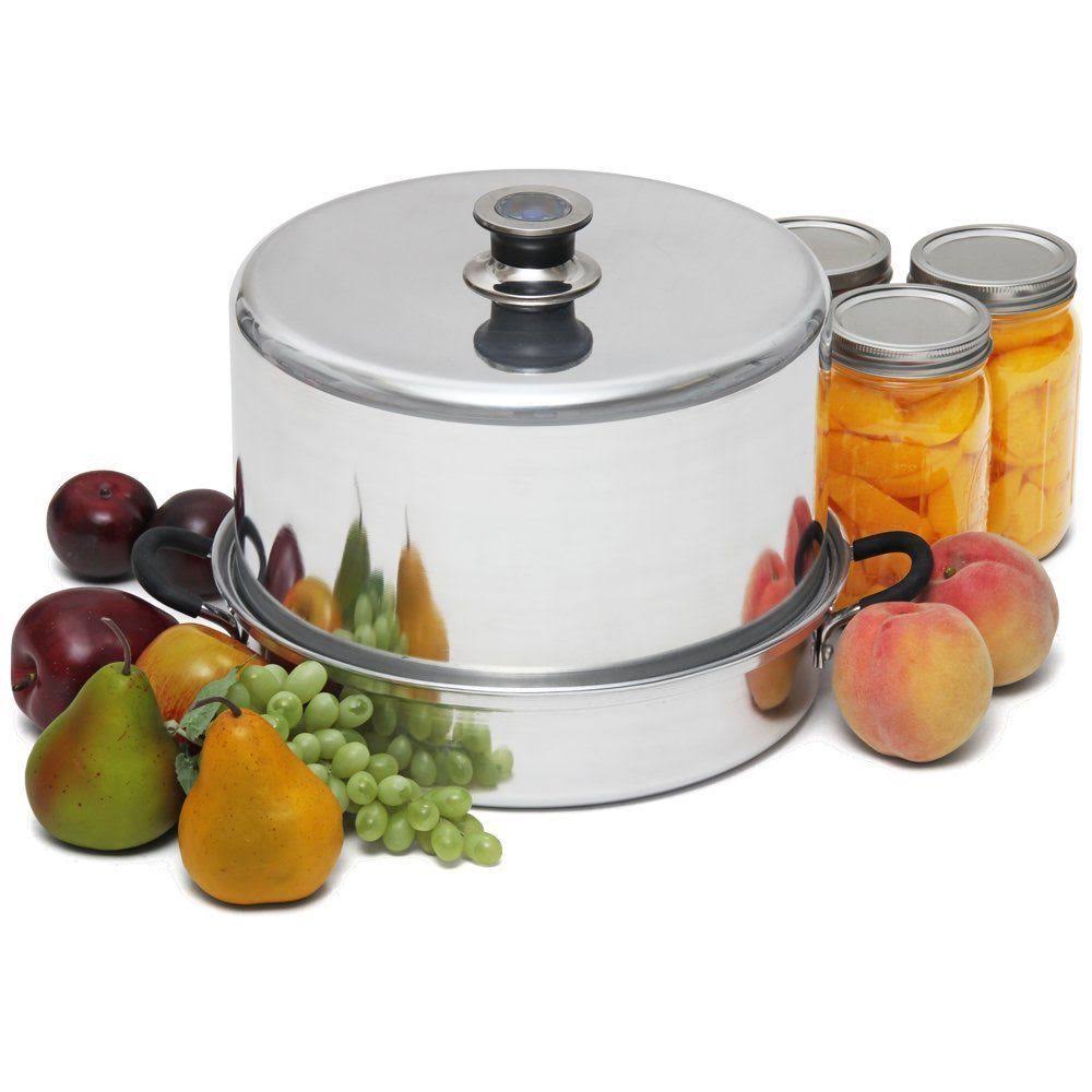 Aluminum Steam Canner with Temperature Indicator by Victorio VKP1054