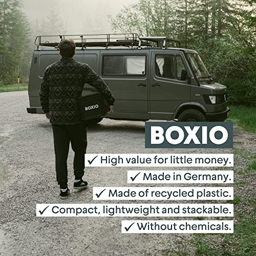 BOXIO Toilet MAX+ Starter Kit, portable camping toilet, composting toilet 15.7" x 11.8" x 11.0", Made in Germany