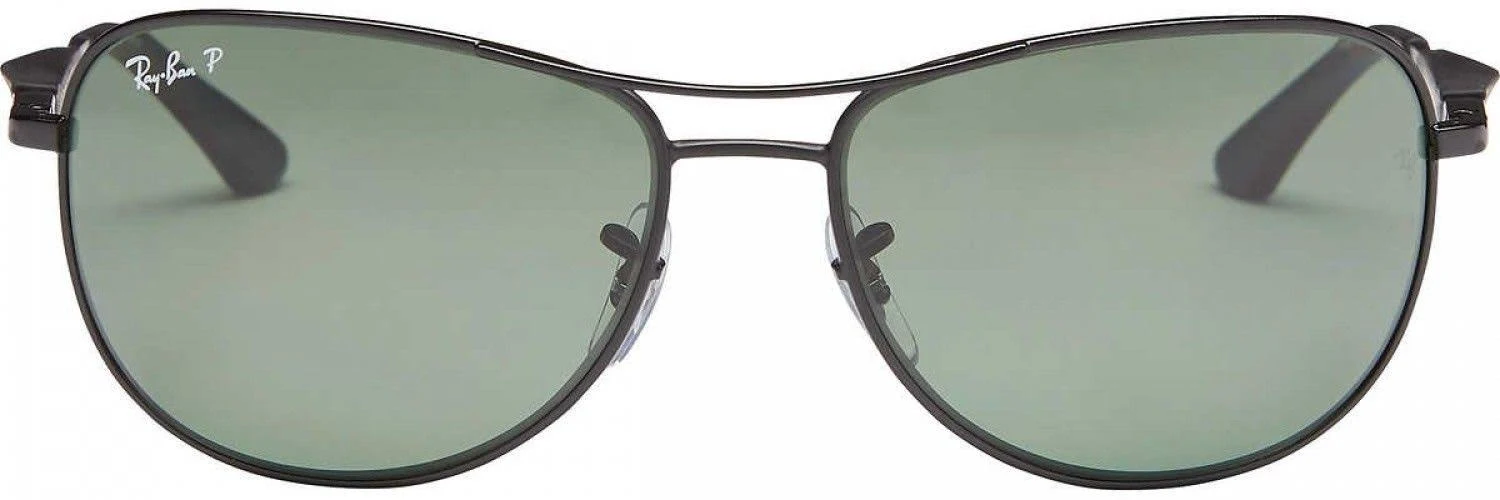 Ray-Ban RB3519 Metal Sunglasses, 006/6G Matte Black (Black)