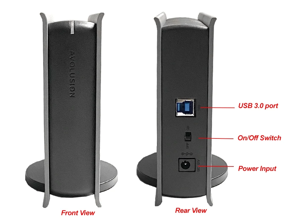 Avolusion PRO-5X Series 6TB USB 3.0 External Gaming Hard Drive for XBOX One Original, S & X (Grey) - 2 Year Warranty